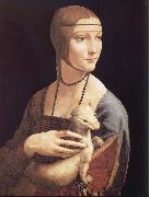 Leonardo  Da Vinci Lady with Emine Germany oil painting artist